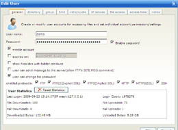 Create a user account